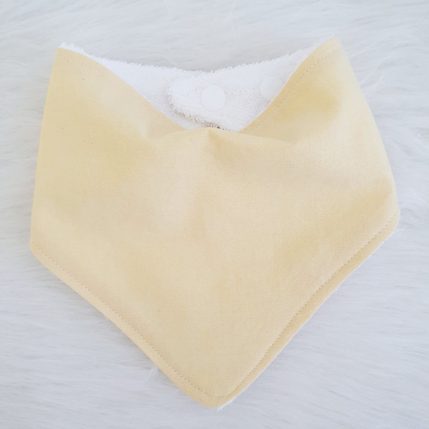 CHAMBRAY DAFFODIL Bandana Dribble Bib - Bamboo Backed Ultra Absorbent Bib
