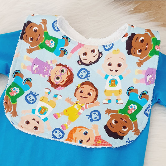 Bib, Handmade Baby Bib, Feeding Bib, Cotton / Bamboo, Ultra Absorbent
