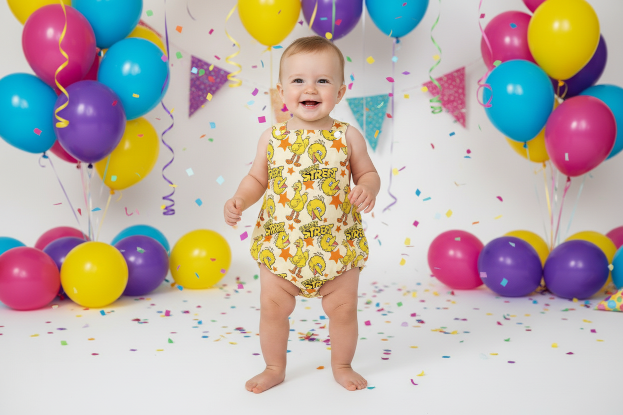 Baby / Toddler Handmade Romper, Size 0