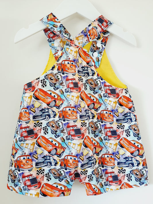 Baby / Toddler Overalls, Short Leg Romper, Size 1