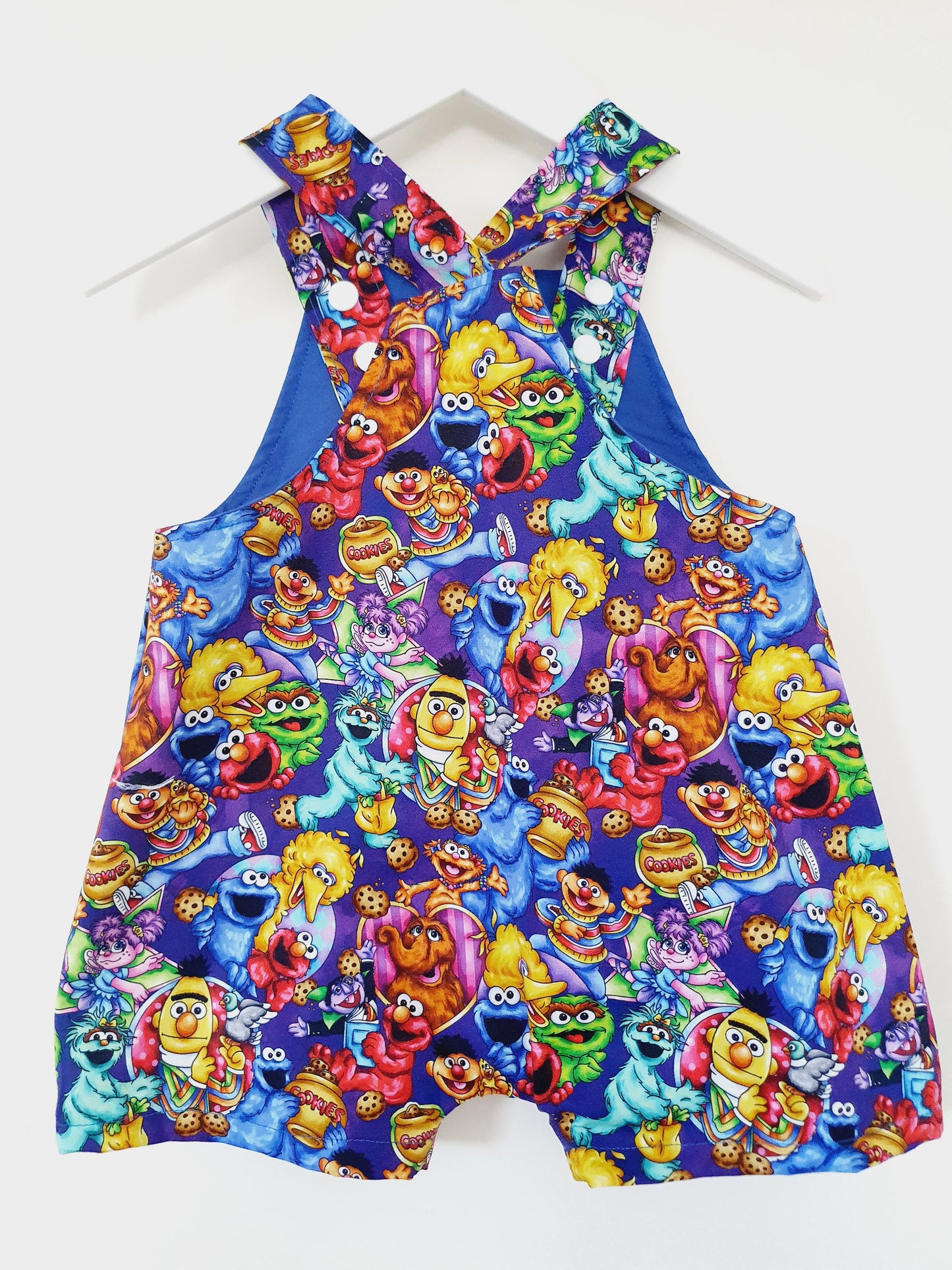 Baby / Toddler Overalls, Short Leg Romper, Size 1