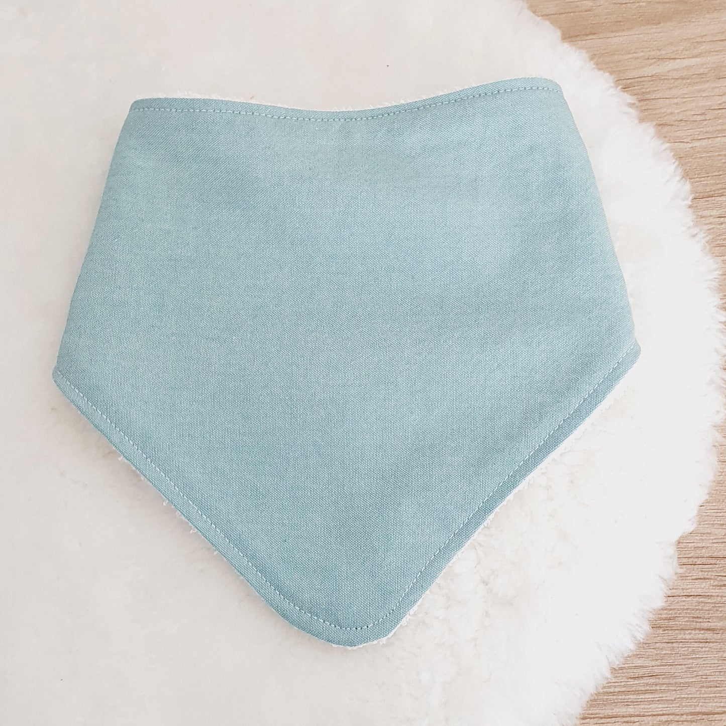 CHAMBRAY CAMBRIDGE Bandana Dribble Bib - Bamboo Backed Ultra Absorbent Bib