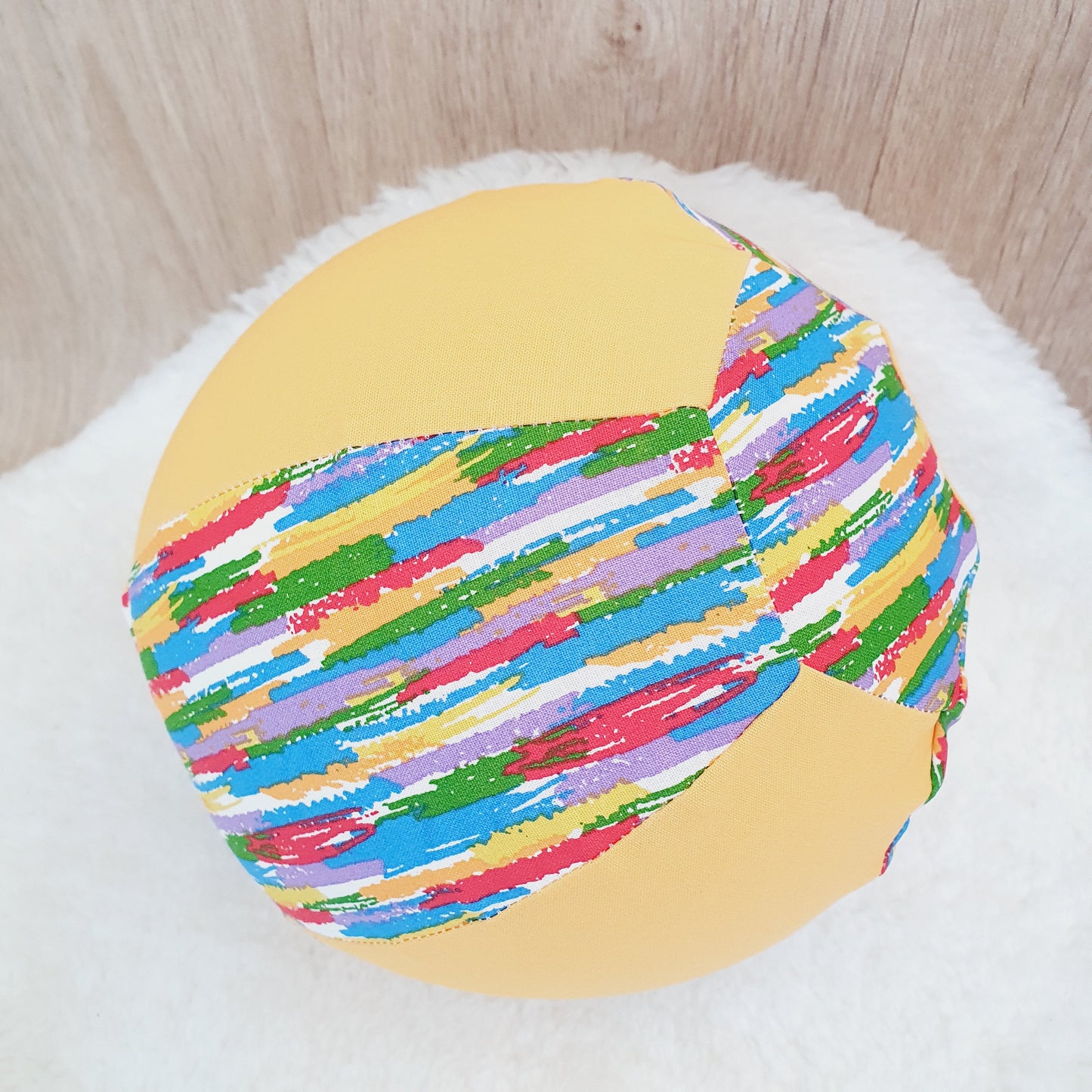 Balloon Ball Cover - Balloon Balls - Handmade Fabric Balloon Cover - BRUSH STROKES