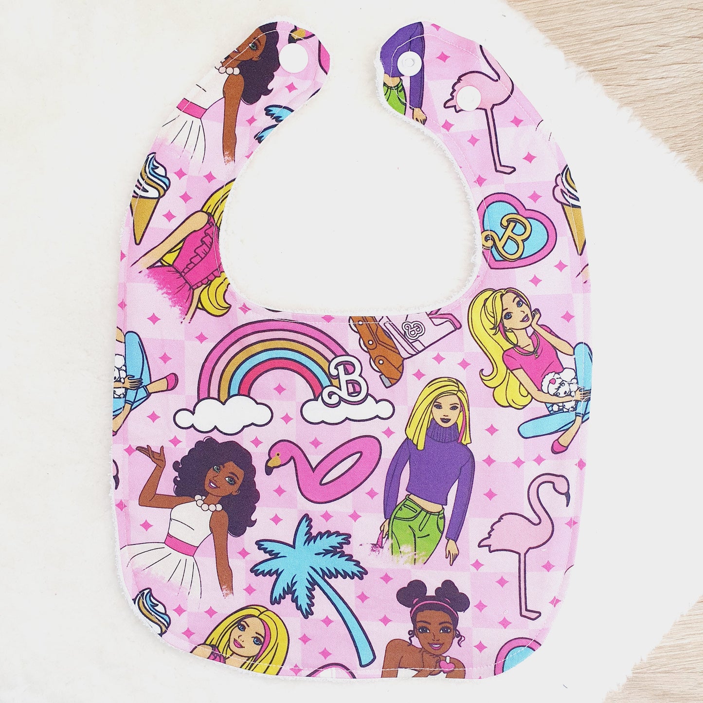 Bib, Handmade Baby Bib, Feeding Bib, Cotton / Bamboo, Ultra Absorbent