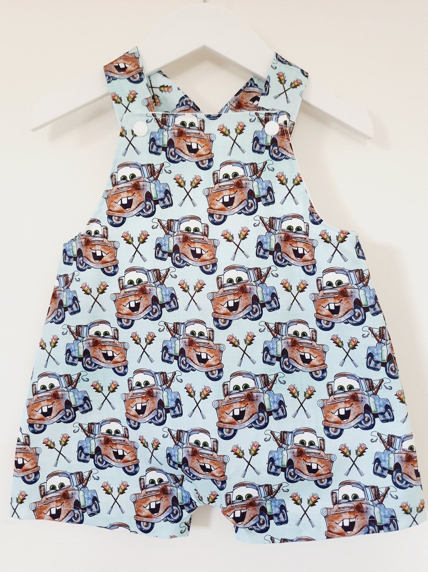 Baby / Toddler Overalls, Short Leg Romper, Size 1