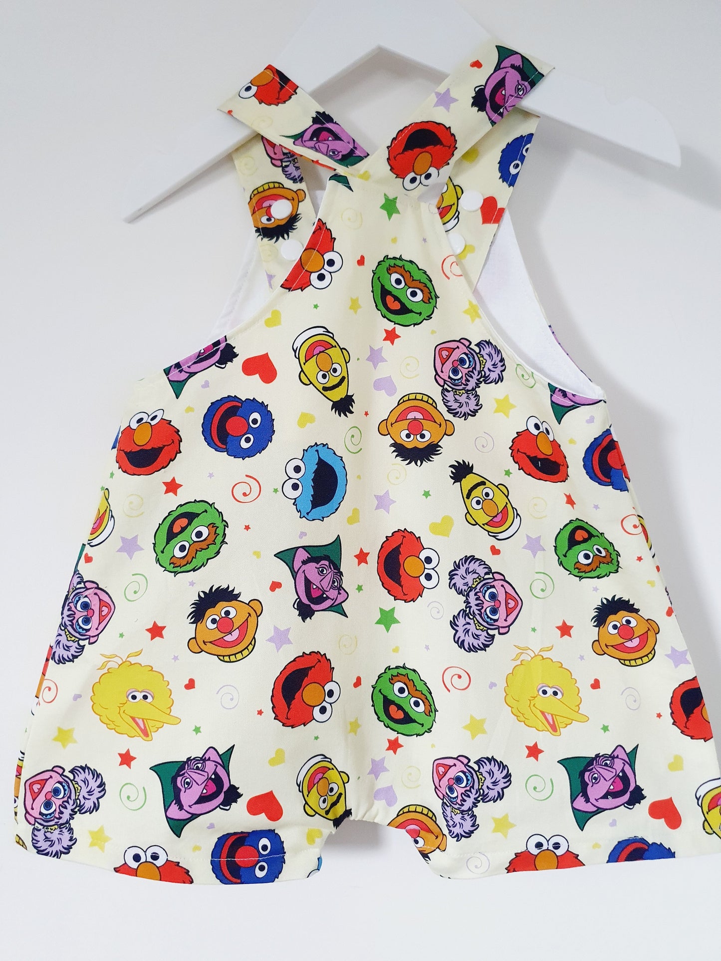 Baby / Toddler Overalls, Short Leg Romper, Size 1