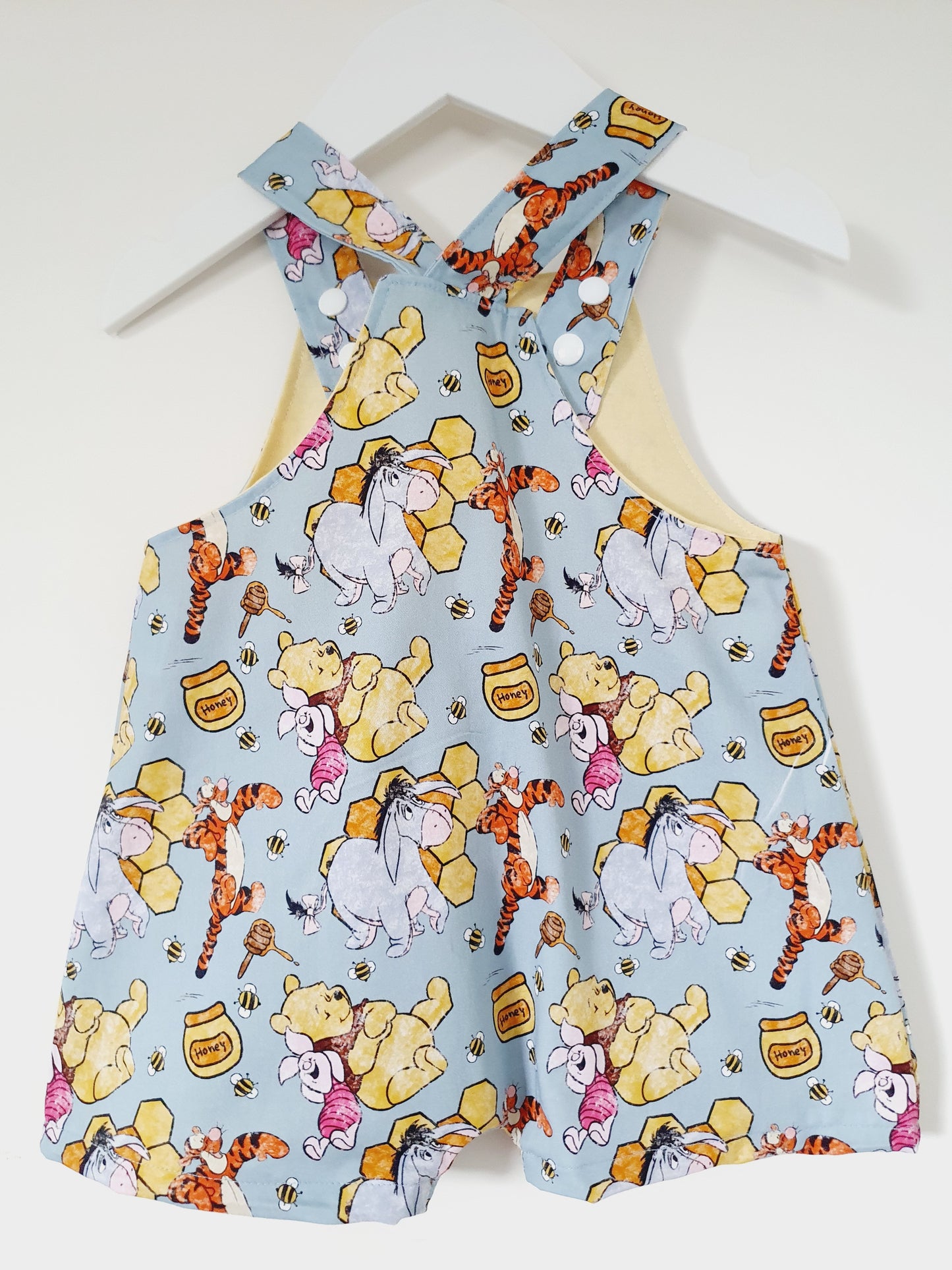 Baby / Toddler Overalls, Short Leg Romper, Size 1