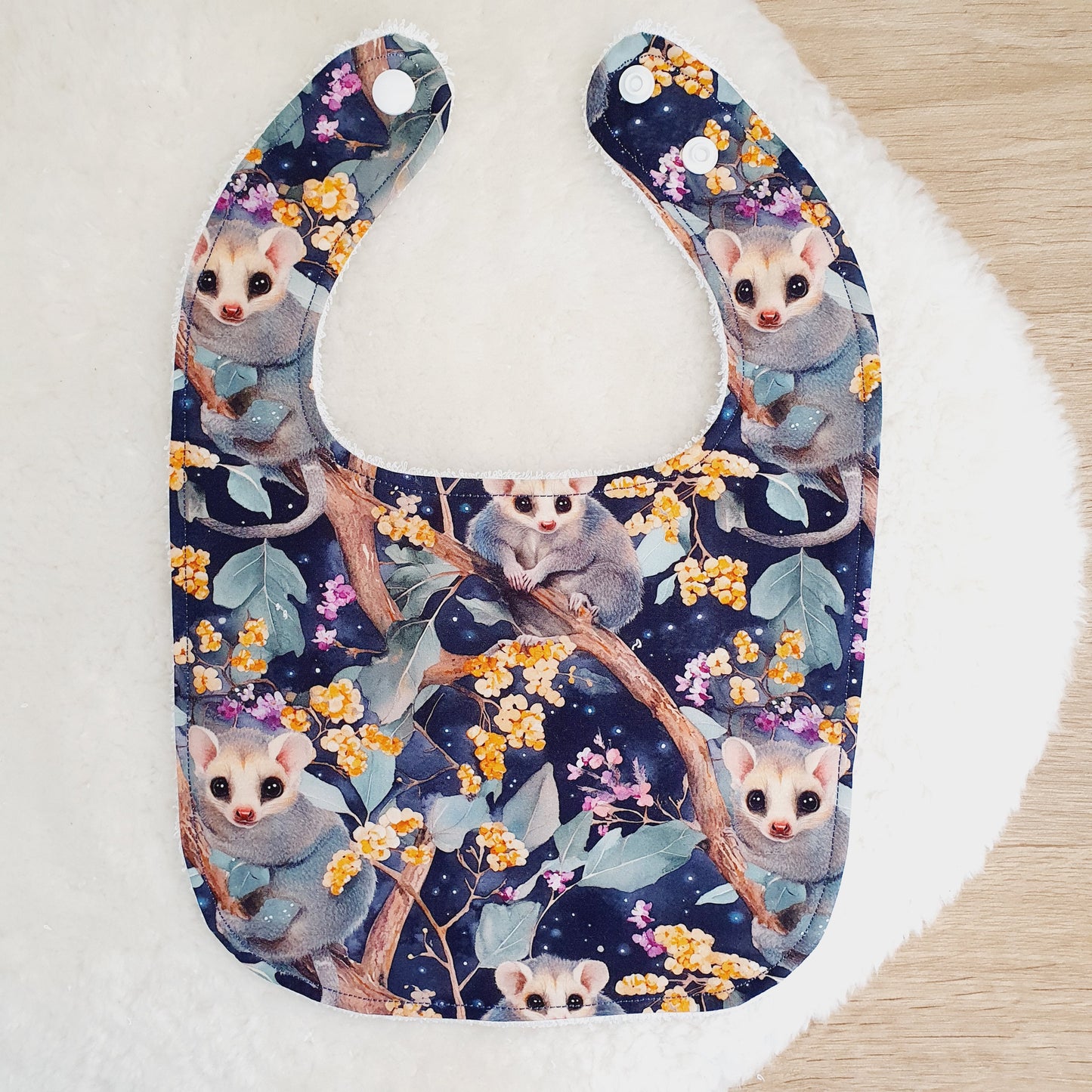 Bib, Handmade Baby Bib, Feeding Bib, Cotton / Bamboo, Ultra Absorbent