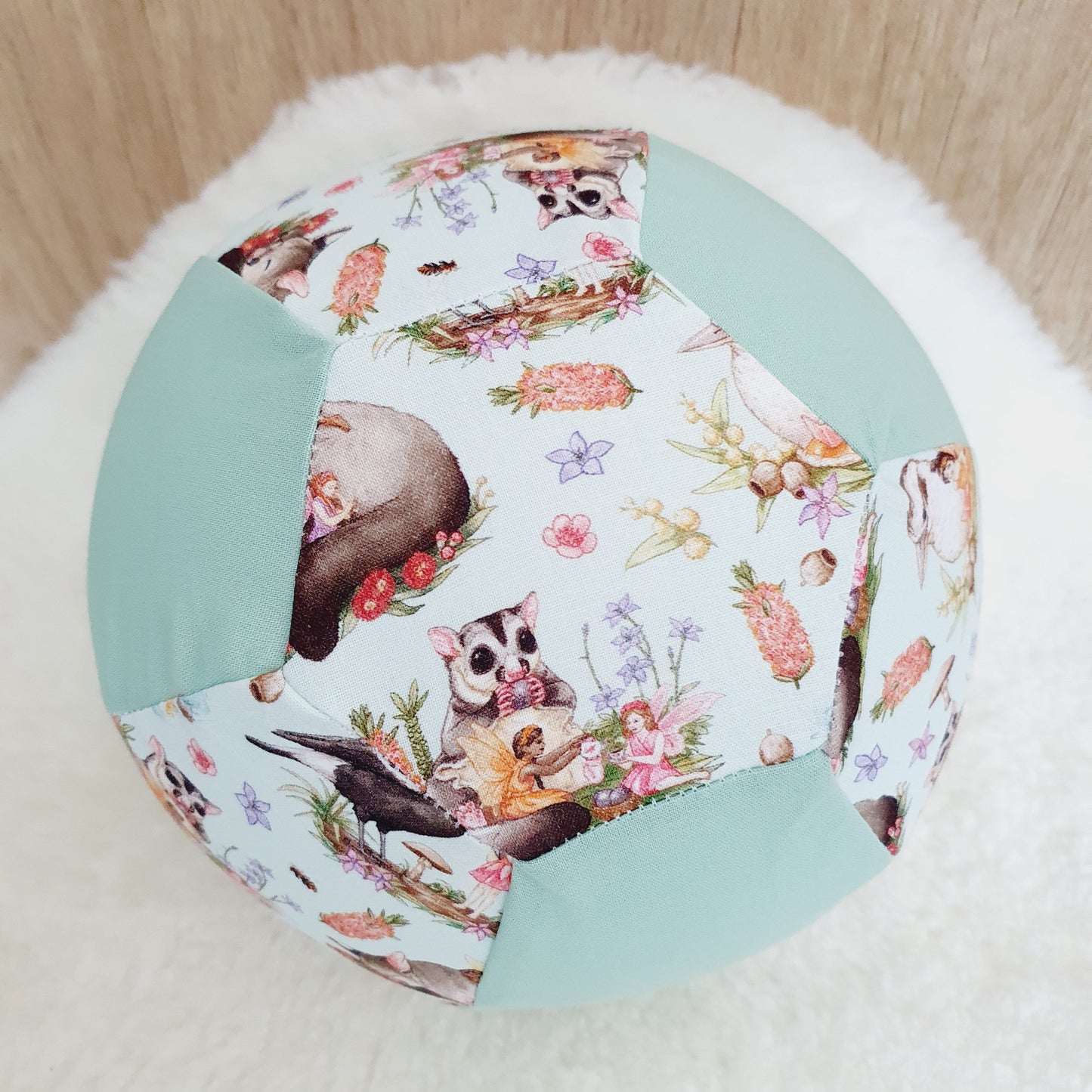 Balloon Ball Cover - Balloon Balls - Handmade Fabric Balloon Cover - Animals & Fairies