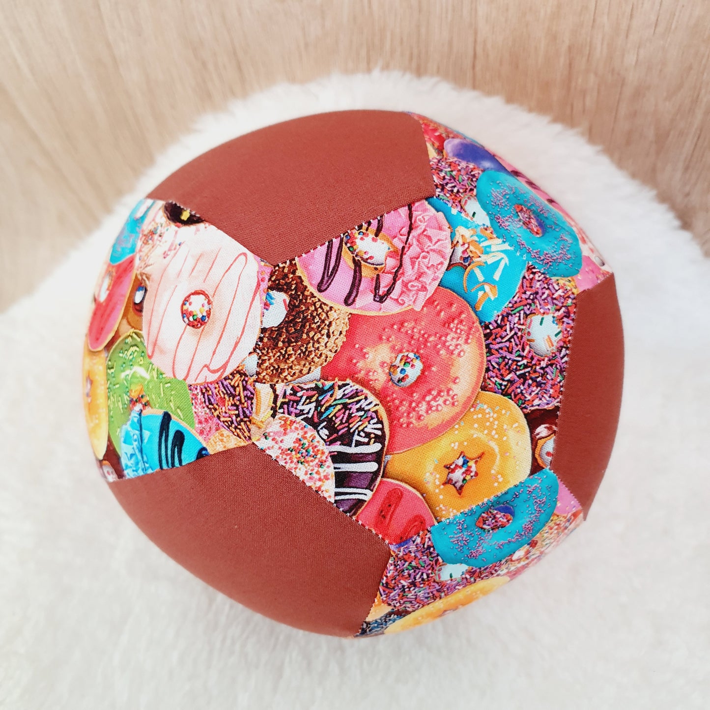 Balloon Ball Cover - Balloon Balls - Handmade Fabric Balloon Cover - DONUTS
