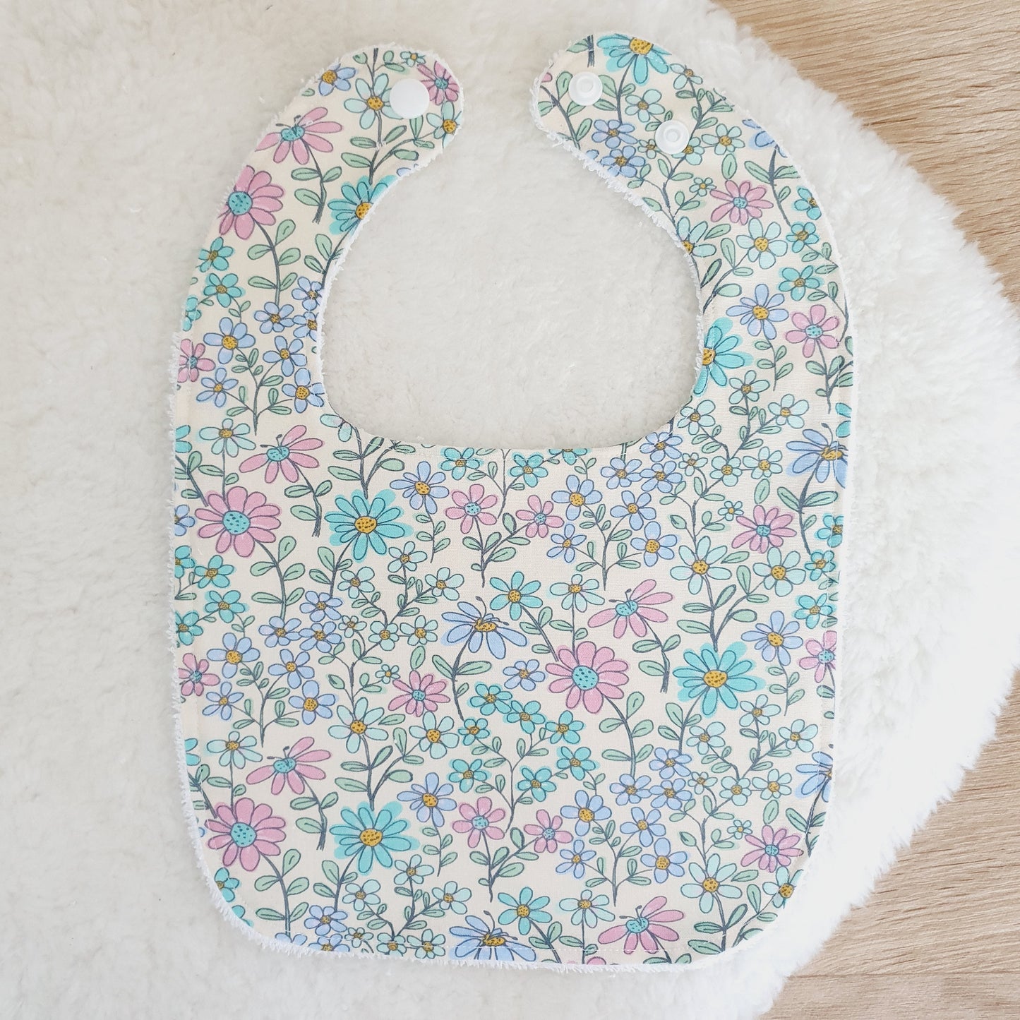 Bib, Handmade Baby Bib, Feeding Bib, Cotton / Bamboo, Ultra Absorbent