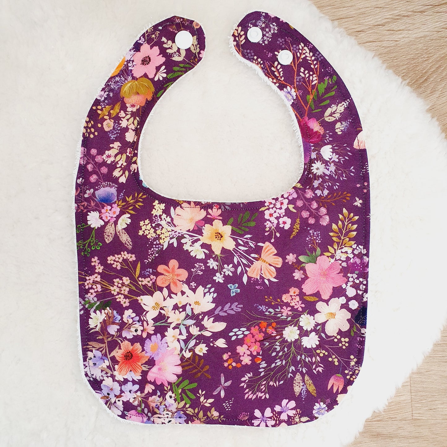 Bib, Handmade Baby Bib, Feeding Bib, Cotton / Bamboo, Ultra Absorbent