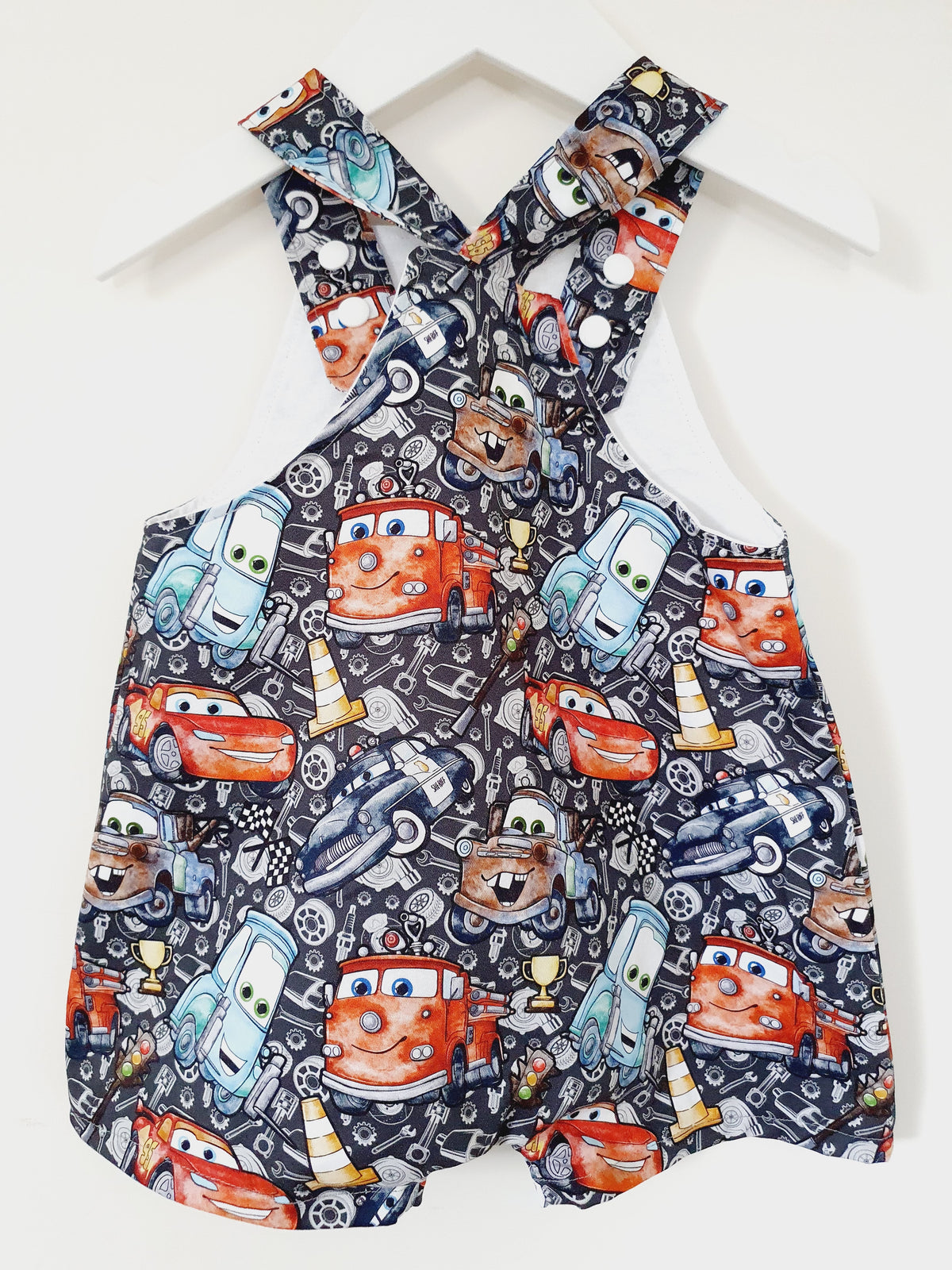Baby / Toddler Overalls, Short Leg Romper, Size 1