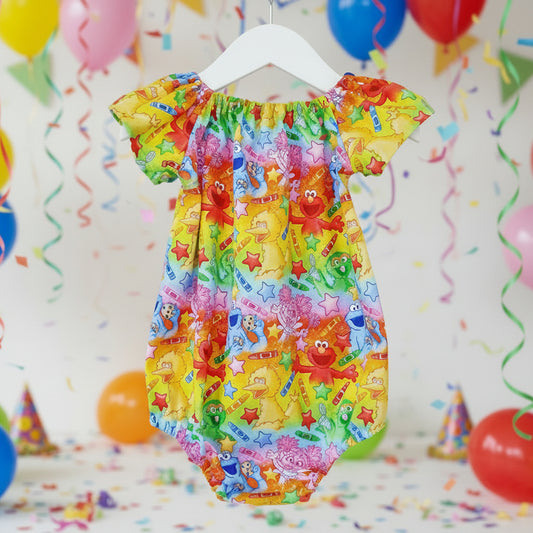 Baby Girl Playsuit, Size 1