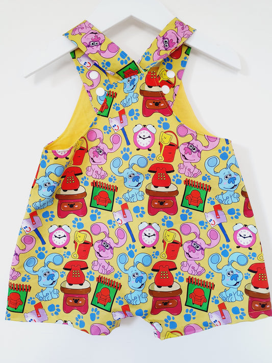 Baby / Toddler Overalls, Short Leg Romper, Size 1