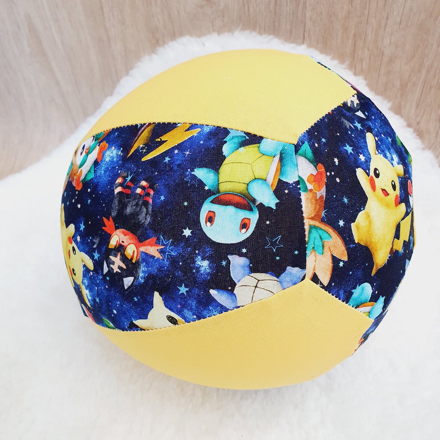 Balloon Ball Cover - Balloon Balls - Handmade Fabric Balloon Cover - POKEMON print
