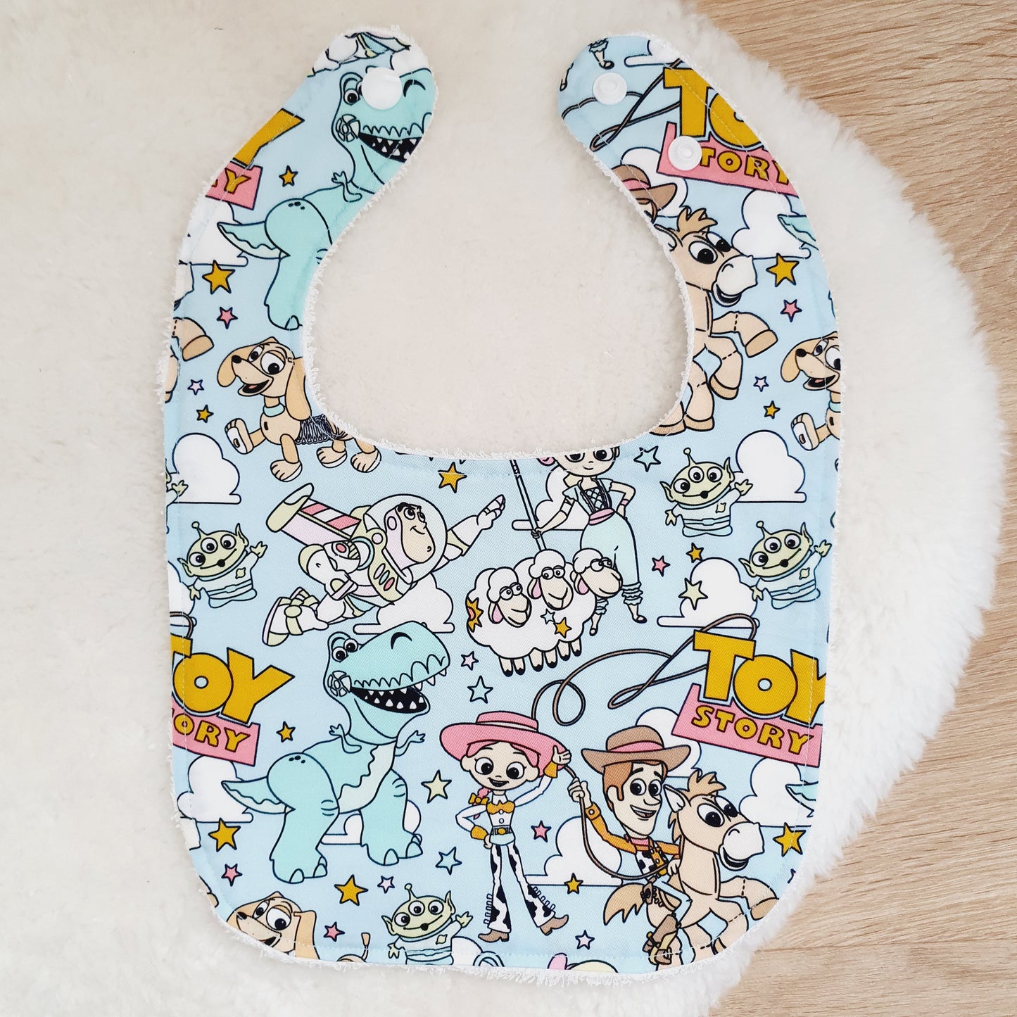 Bib, Handmade Baby Bib, Feeding Bib, Cotton / Bamboo, Ultra Absorbent