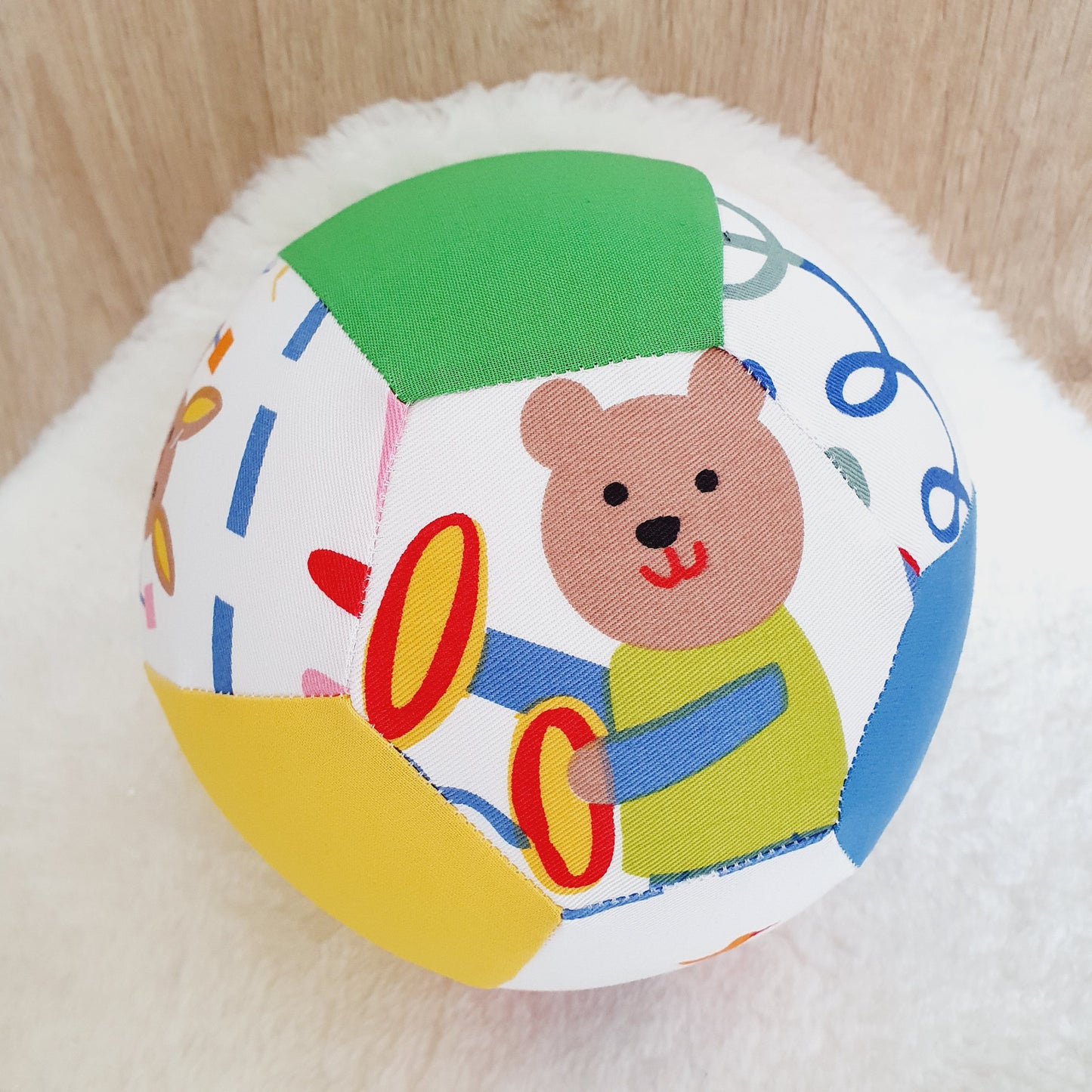 Balloon Ball Cover - Balloon Balls - Handmade Fabric Balloon Cover - Musical Animals