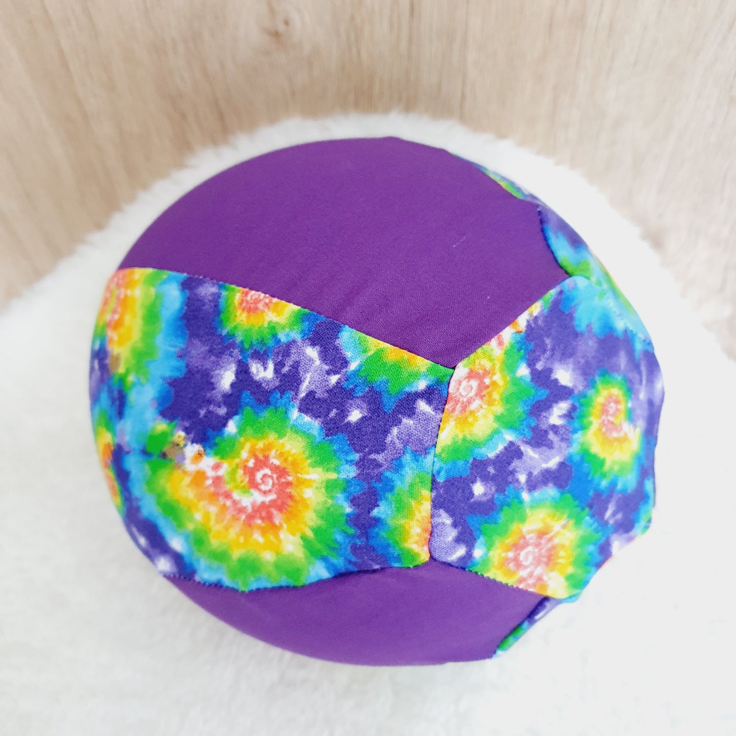 Balloon Ball Cover - Balloon Balls - Handmade Fabric Balloon Cover - TIE DYE