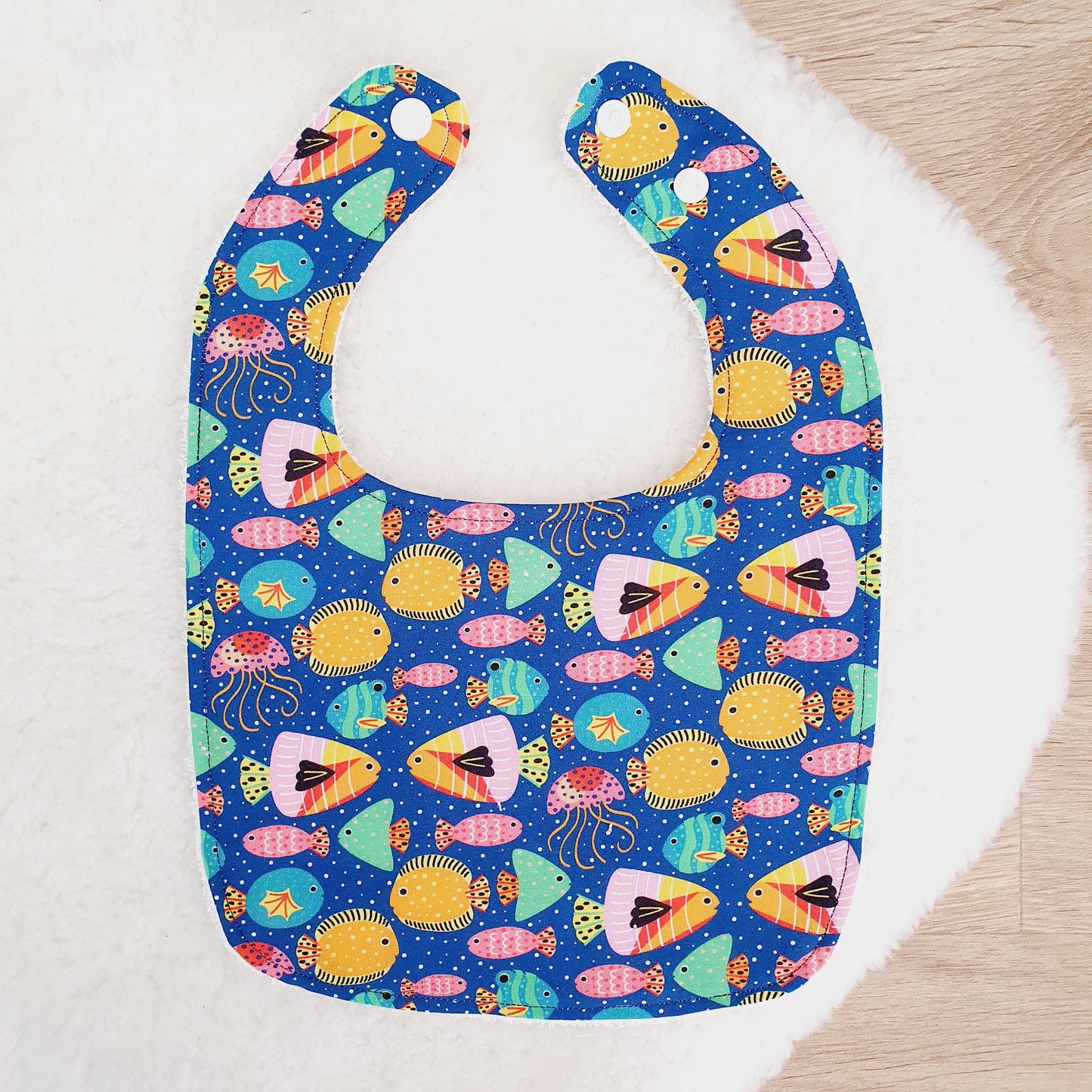 Bib, Handmade Baby Bib, Feeding Bib, Cotton / Bamboo, Ultra Absorbent