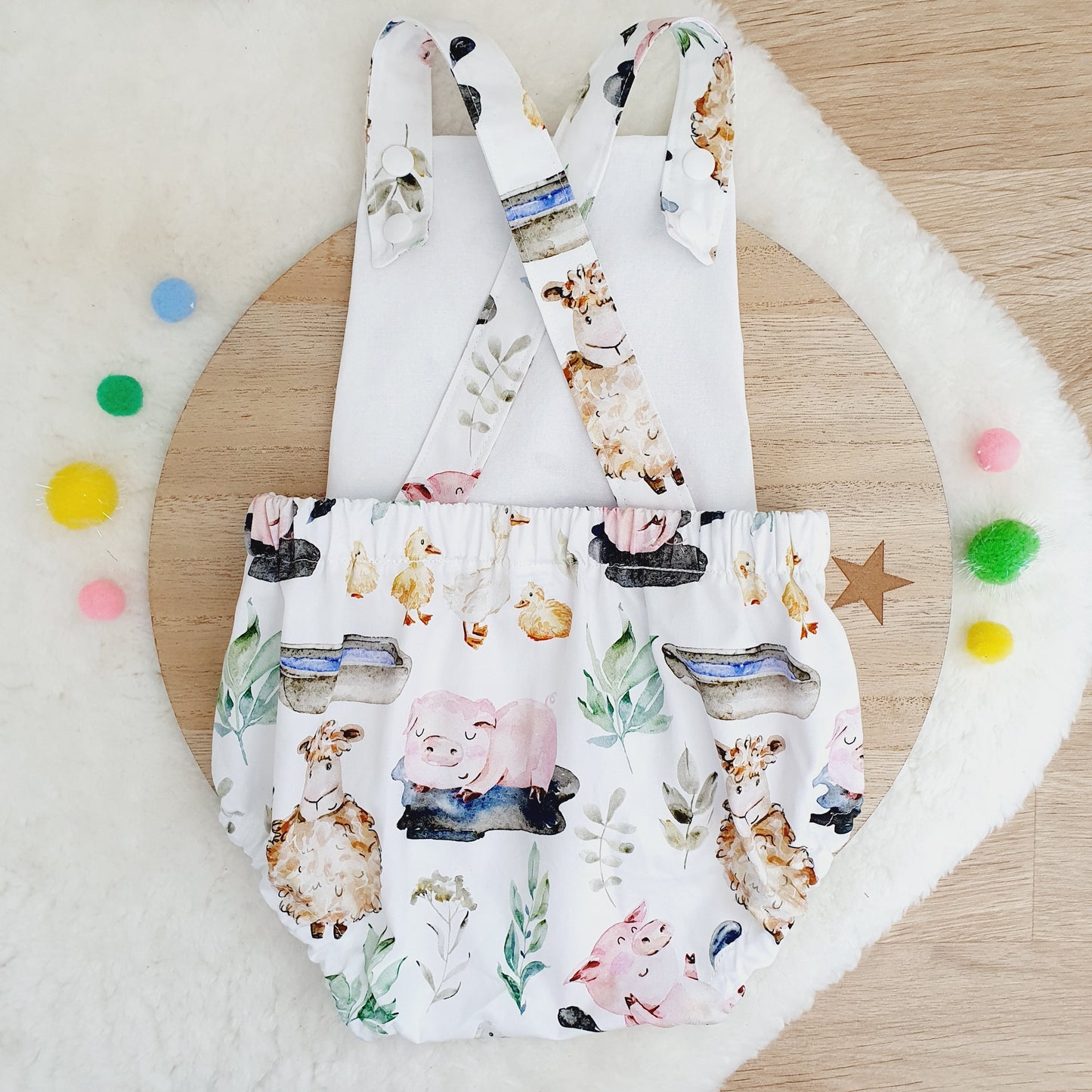 Baby / Toddler Handmade Romper, Size 0