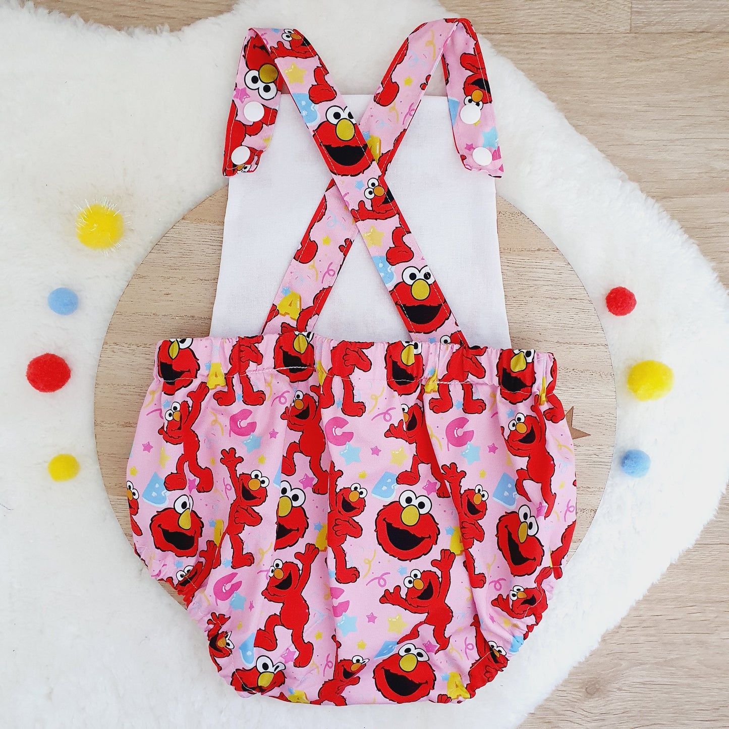 ELMO print Baby Romper, Size 1