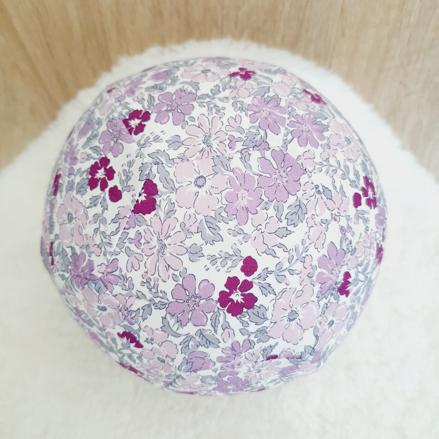 Balloon Ball Cover - Balloon Balls - Handmade Fabric Balloon Cover - Ditsy Floral print