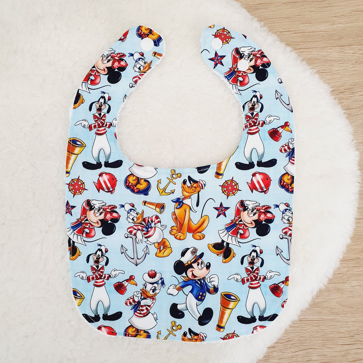 Bib, Handmade Baby Bib, Feeding Bib, Cotton / Bamboo, Ultra Absorbent