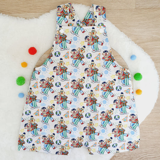 Overalls, Baby / Toddler Overalls, Short Leg Romper, Size 2