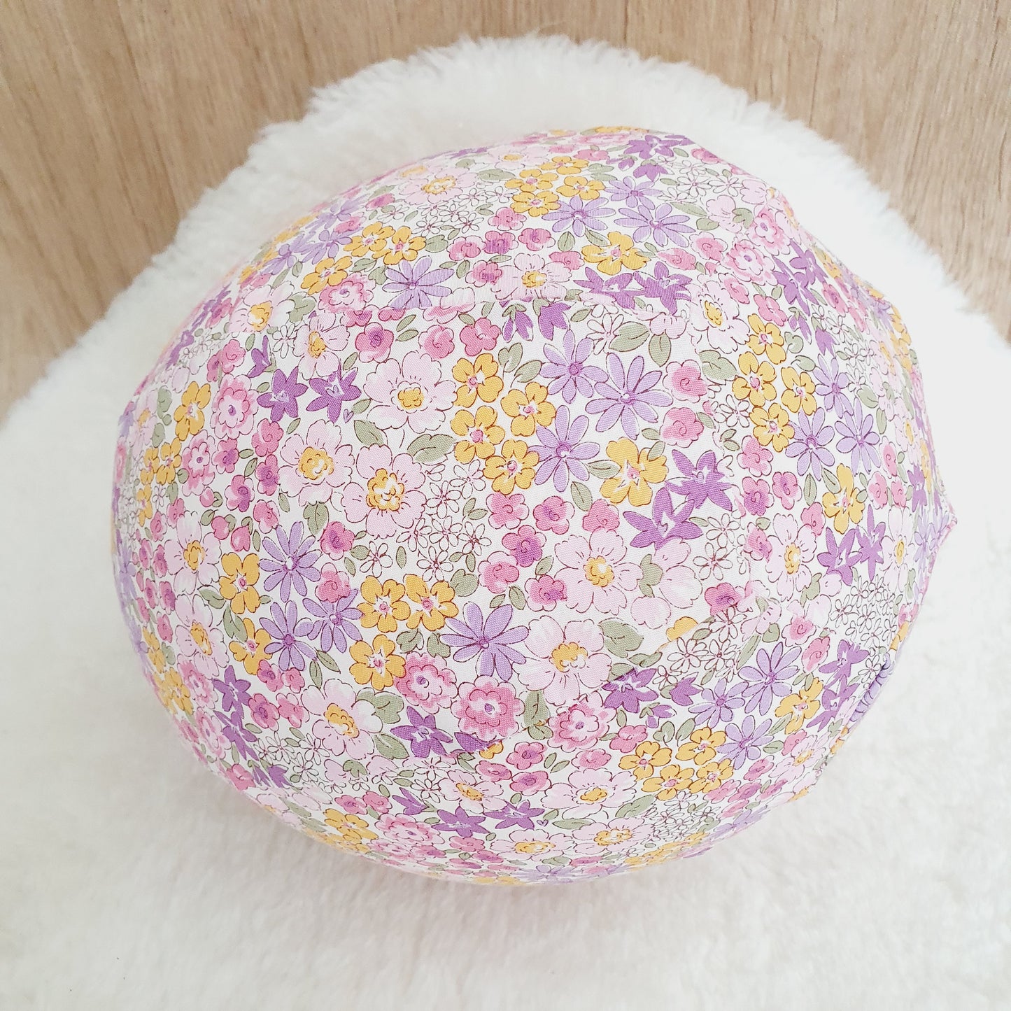 Balloon Ball Cover - Balloon Balls - Handmade Fabric Balloon Cover - Ditsy Floral print