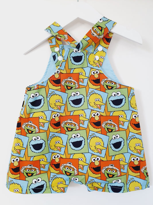 Baby / Toddler Overalls, Short Leg Romper, Size 1