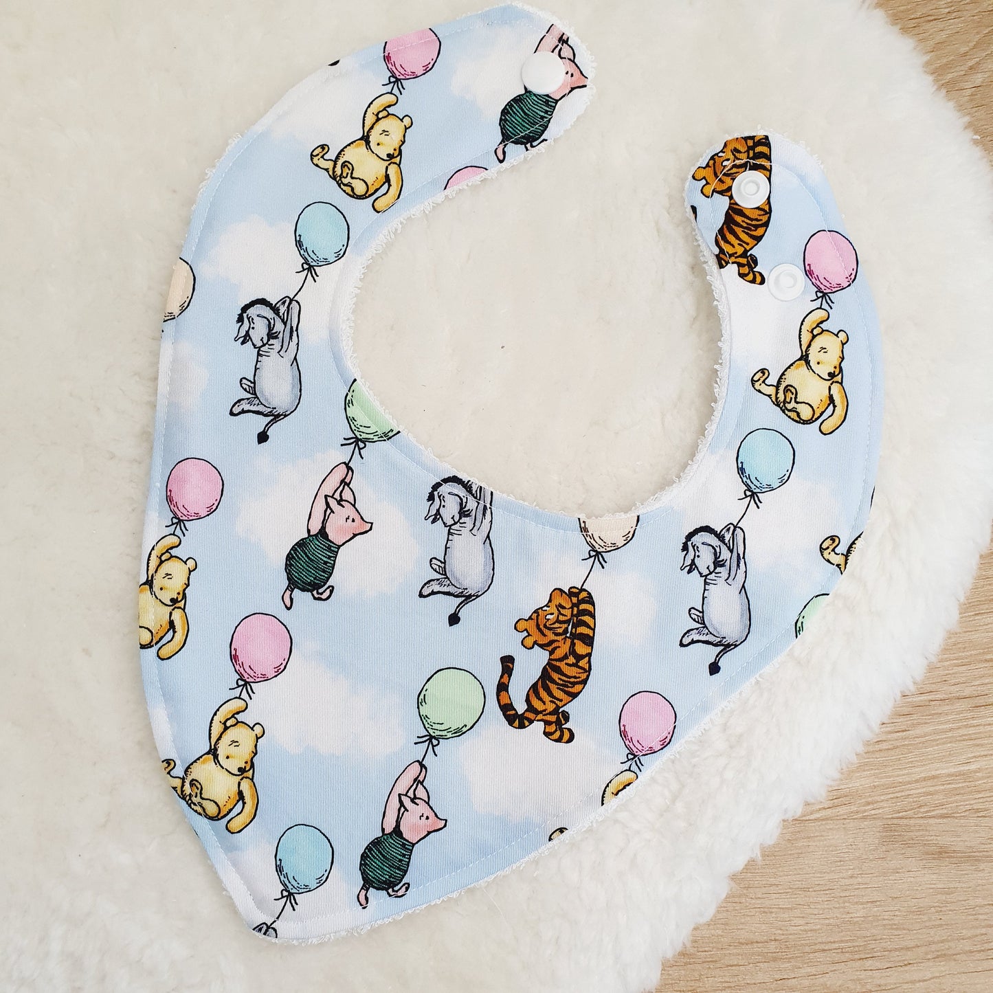 Bandana Dribble Bib, Handmade Baby Bib, Cotton / Bamboo, Ultra Absorbent