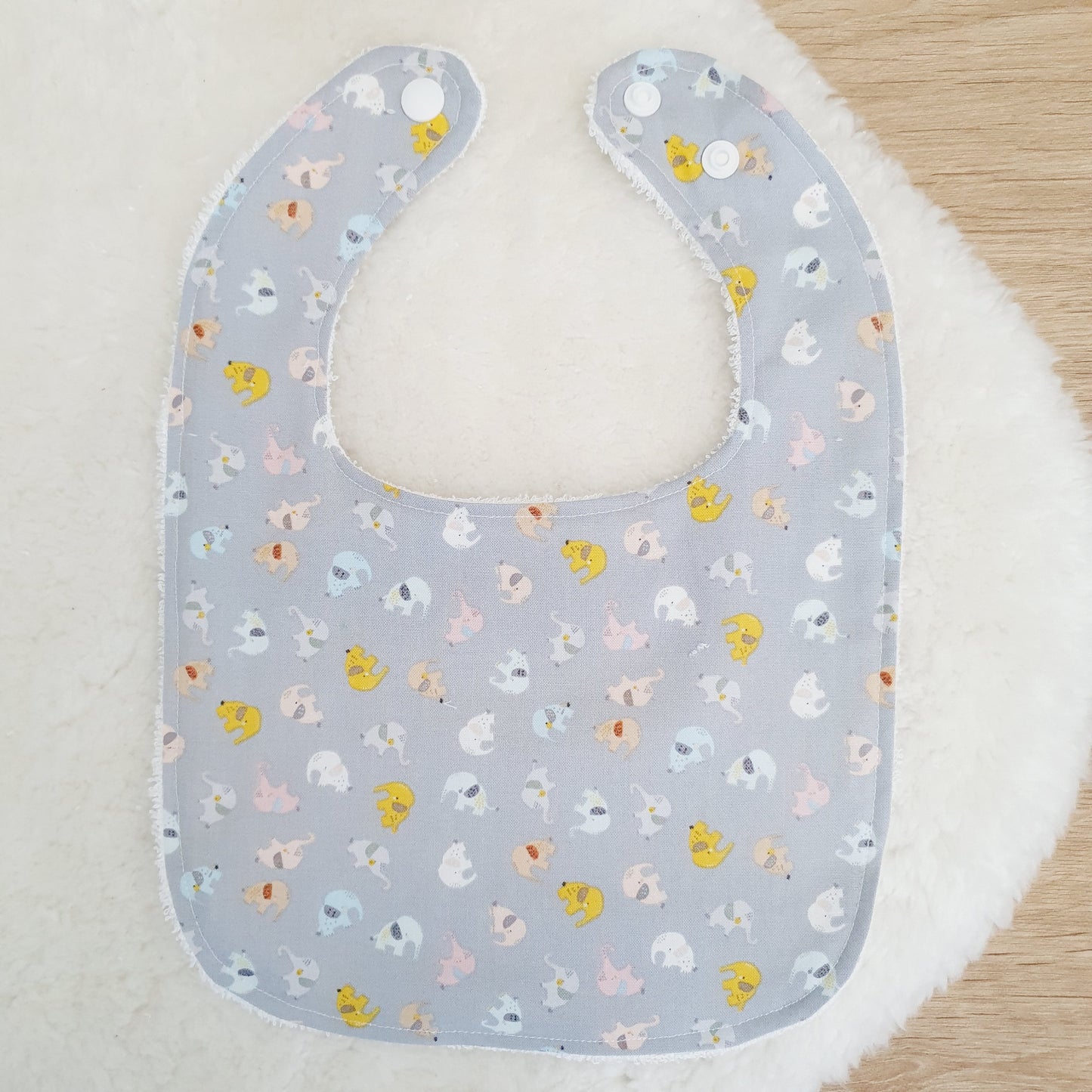 Bib, Handmade Baby Bib, Feeding Bib, Cotton / Bamboo, Ultra Absorbent