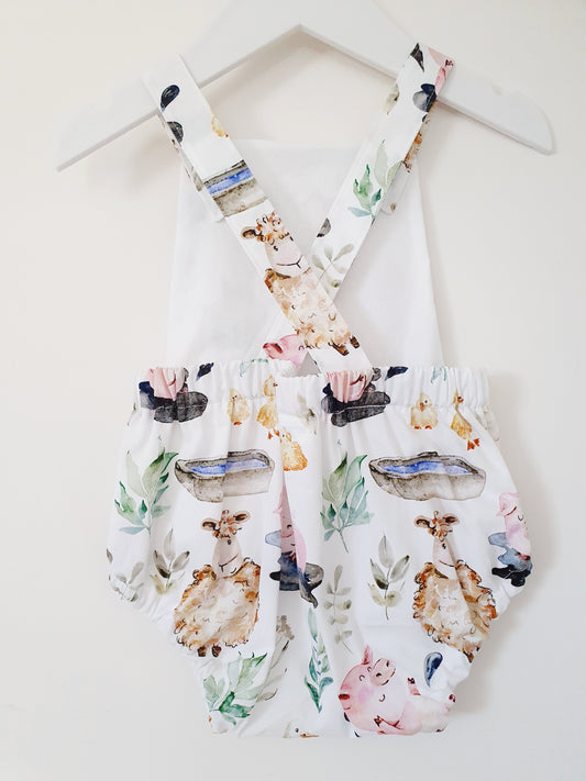 Baby / Toddler Handmade Romper, Size 0