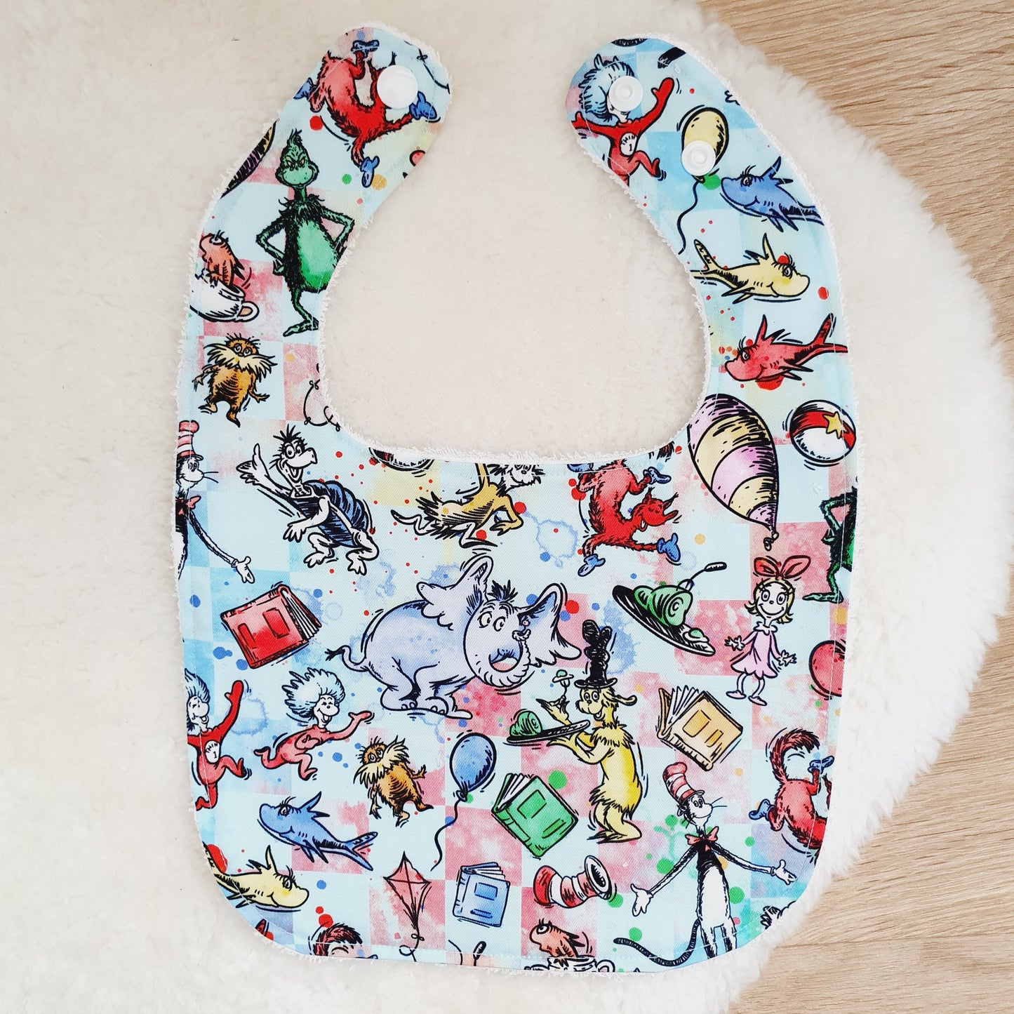 Bib, Handmade Baby Bib, Feeding Bib, Cotton / Bamboo, Ultra Absorbent