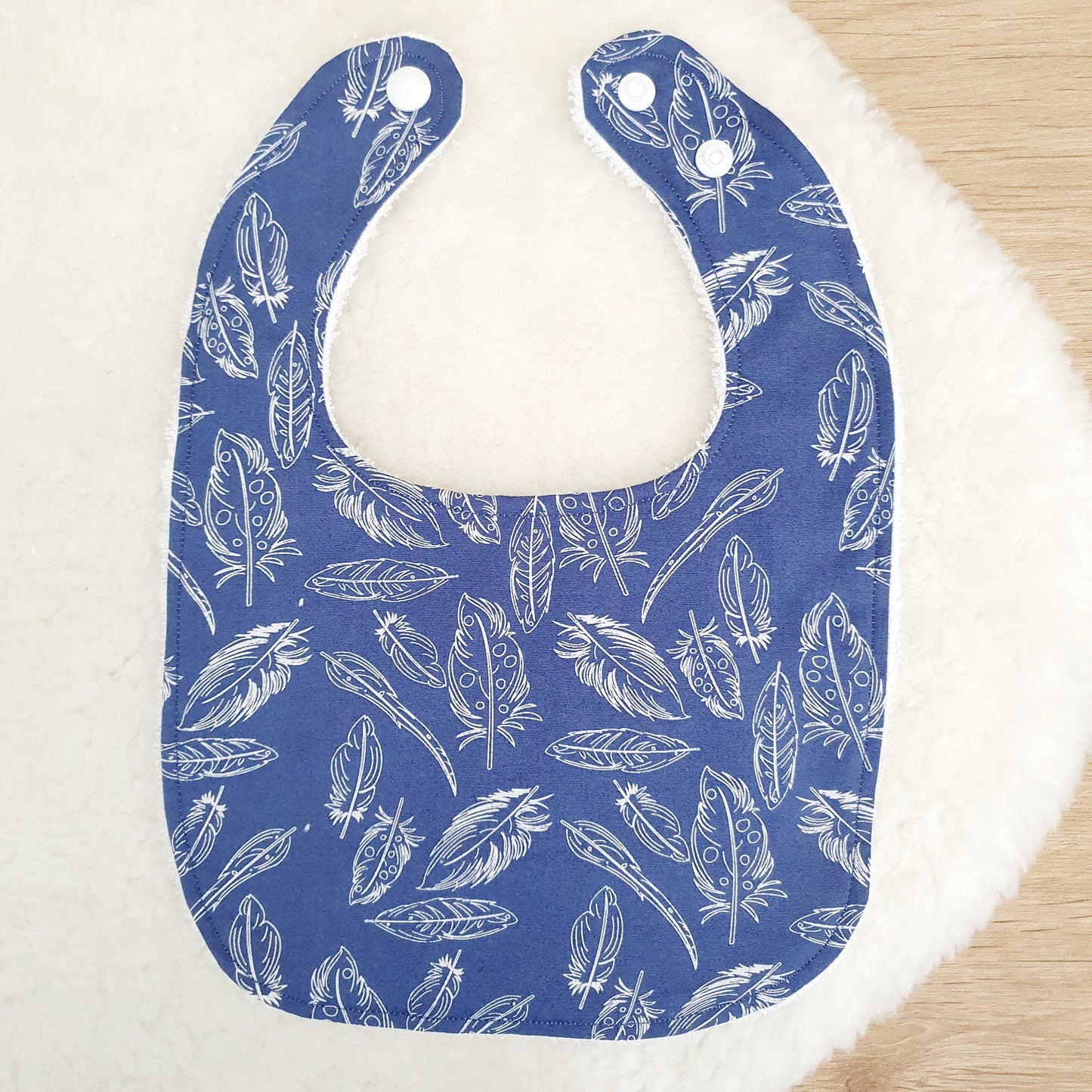 Bib, Handmade Baby Bib, Feeding Bib, Cotton / Bamboo, Ultra Absorbent