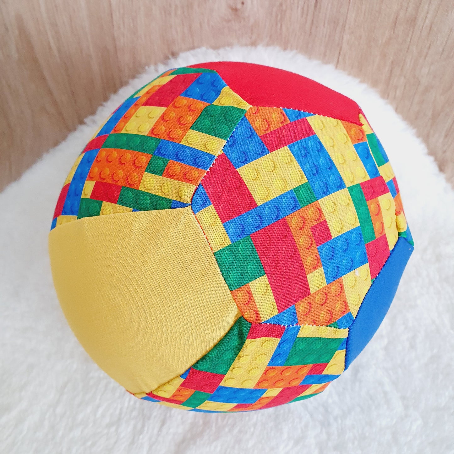 Balloon Ball Cover - Balloon Balls - Handmade Fabric Balloon Cover - BLOCKS