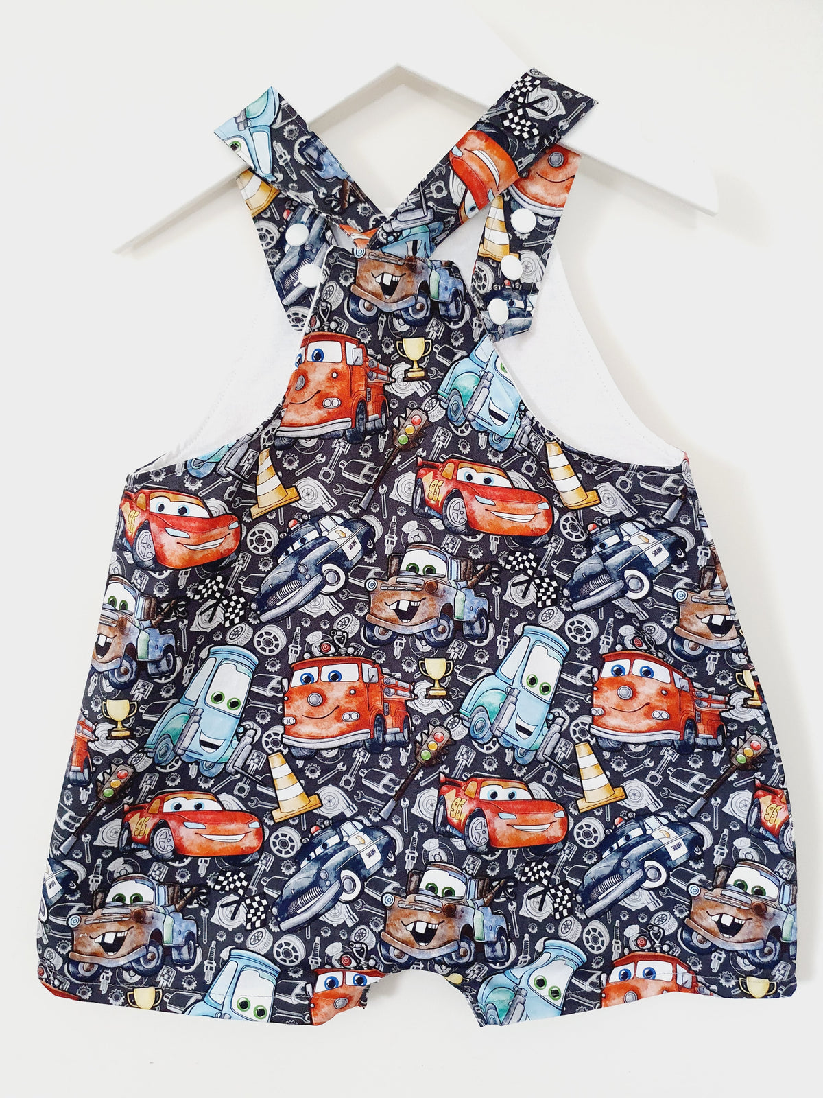 Overalls, Baby / Toddler Overalls, Short Leg Romper, Size 2