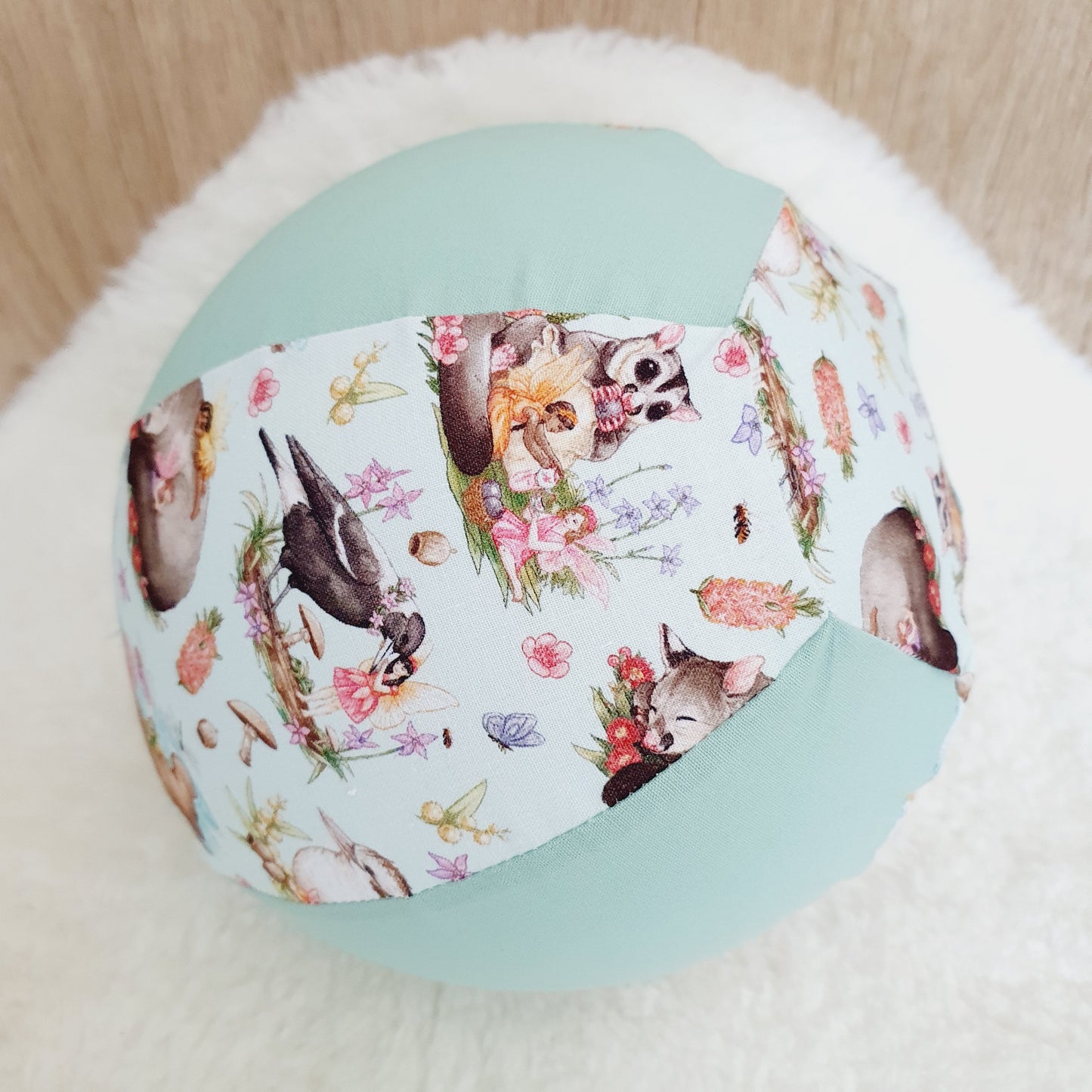 Balloon Ball Cover - Balloon Balls - Handmade Fabric Balloon Cover - Animals & Fairies