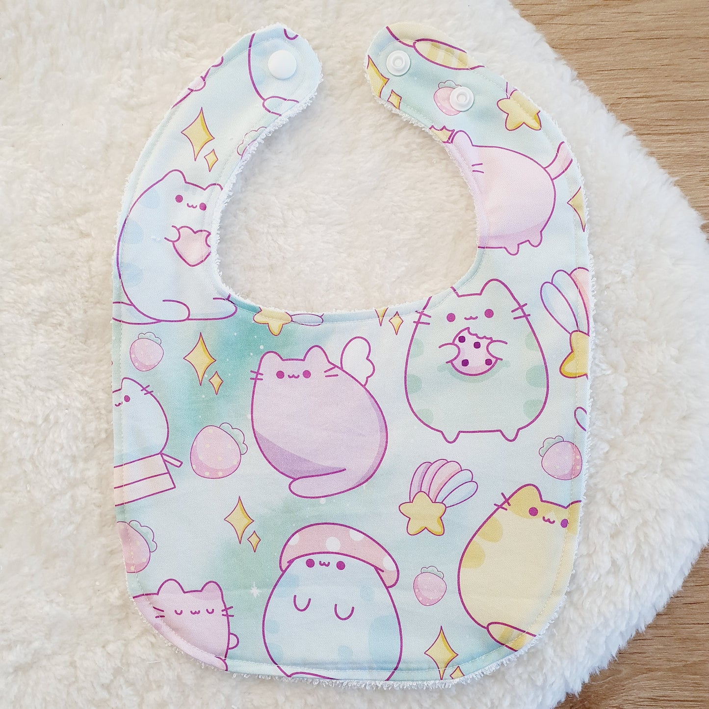Bib, Handmade Baby Bib, Feeding Bib, Cotton / Bamboo, Ultra Absorbent