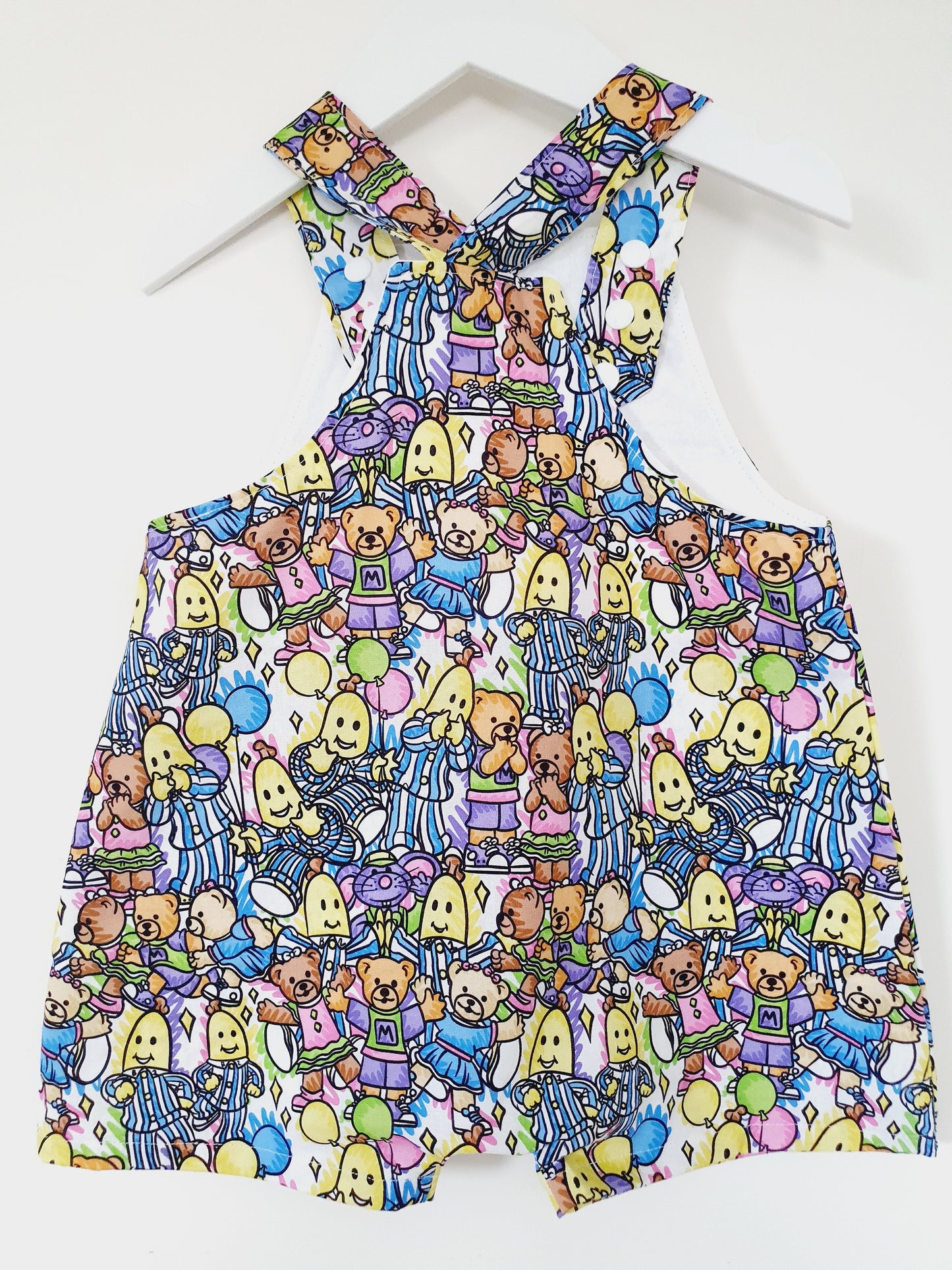 Overalls, Baby / Toddler Overalls, Short Leg Romper, Size 2