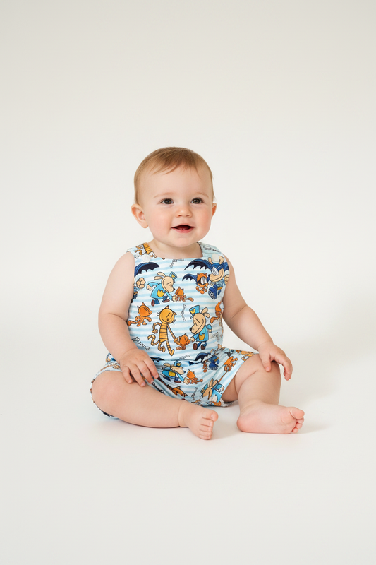 Overalls, Size 2, Baby / Toddler Cotton Overalls
