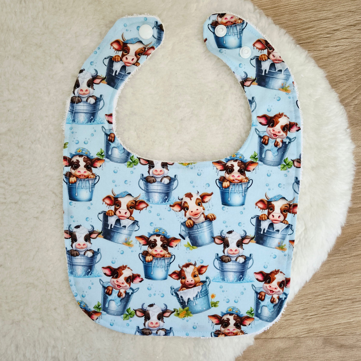 Bib, Handmade Baby Bib, Feeding Bib, Cotton / Bamboo, Ultra Absorbent