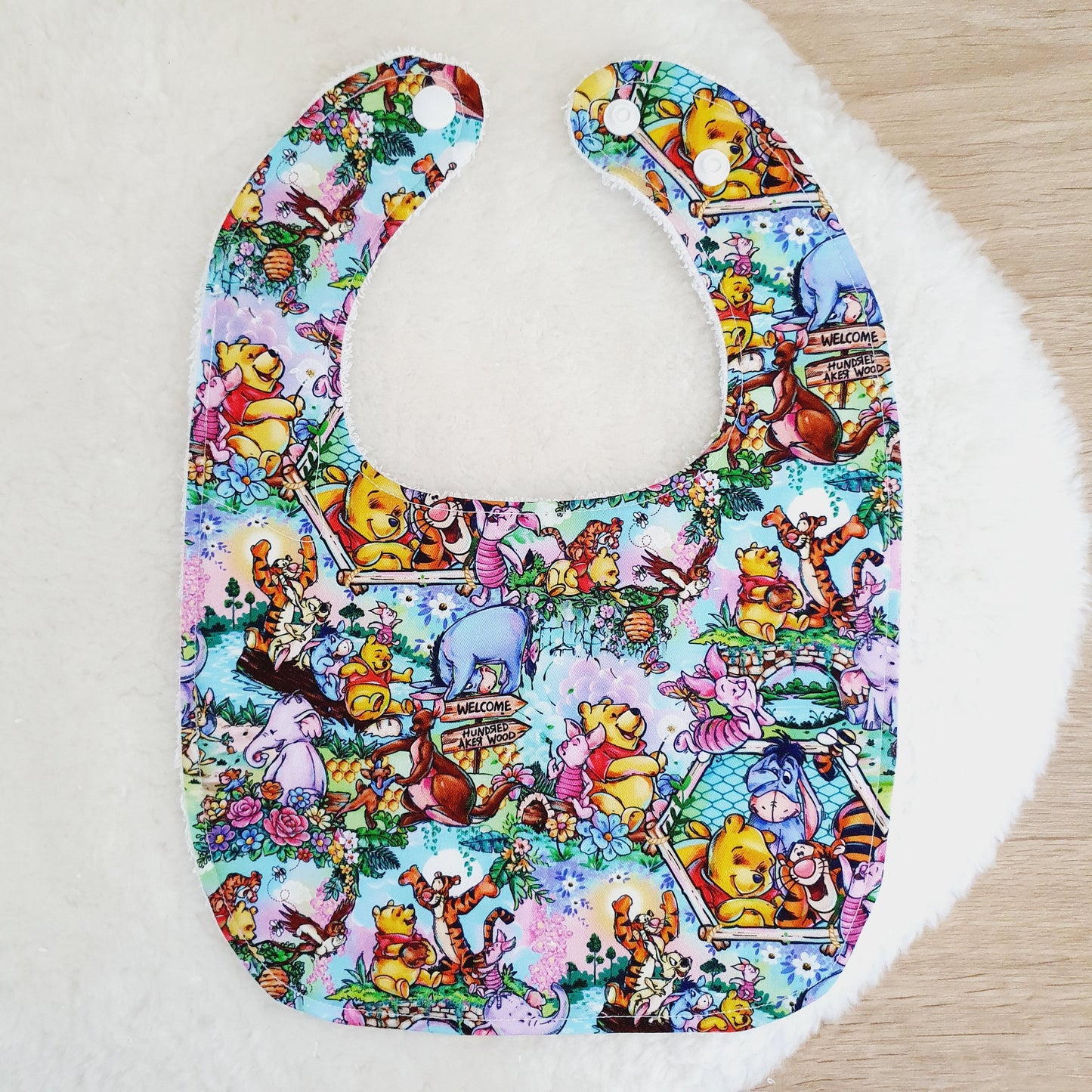 Bib, Handmade Baby Bib, Feeding Bib, Cotton / Bamboo, Ultra Absorbent