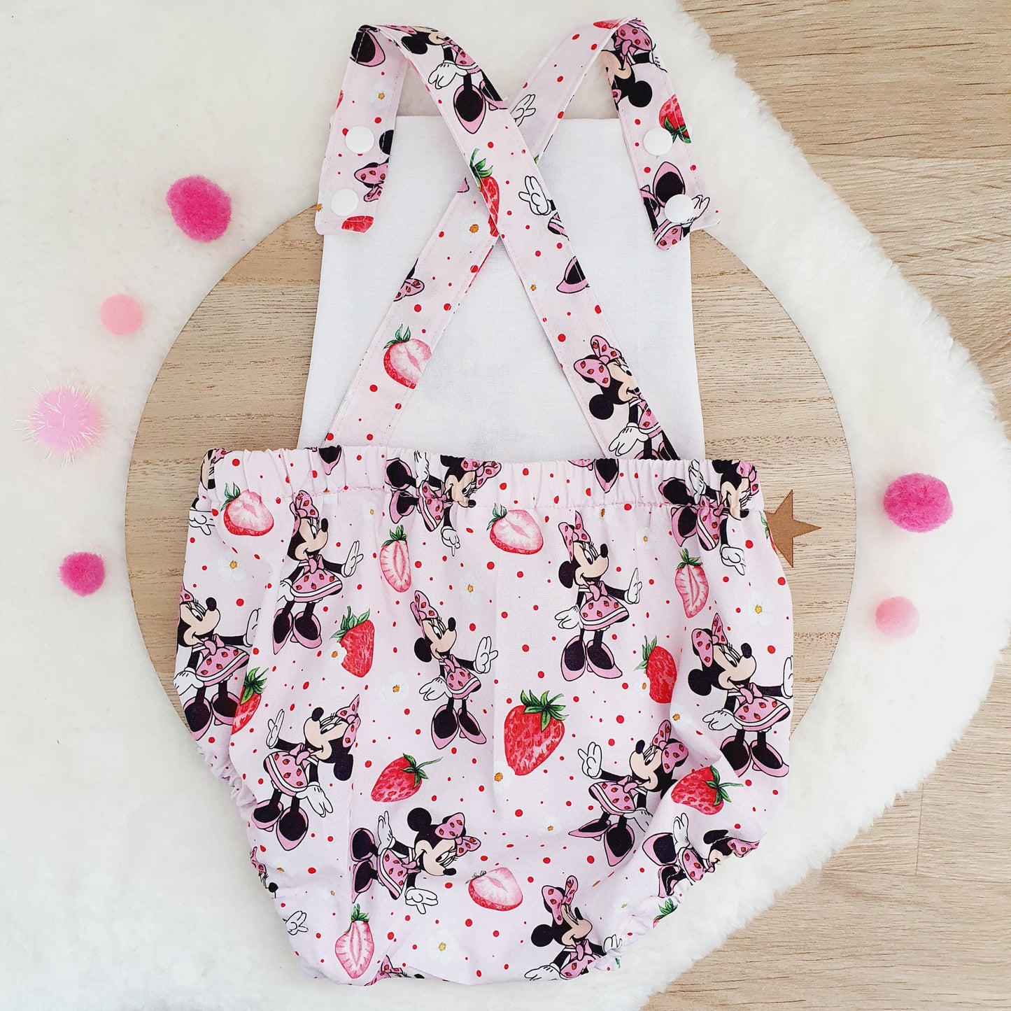 MOUSE print Baby Romper, Size 1
