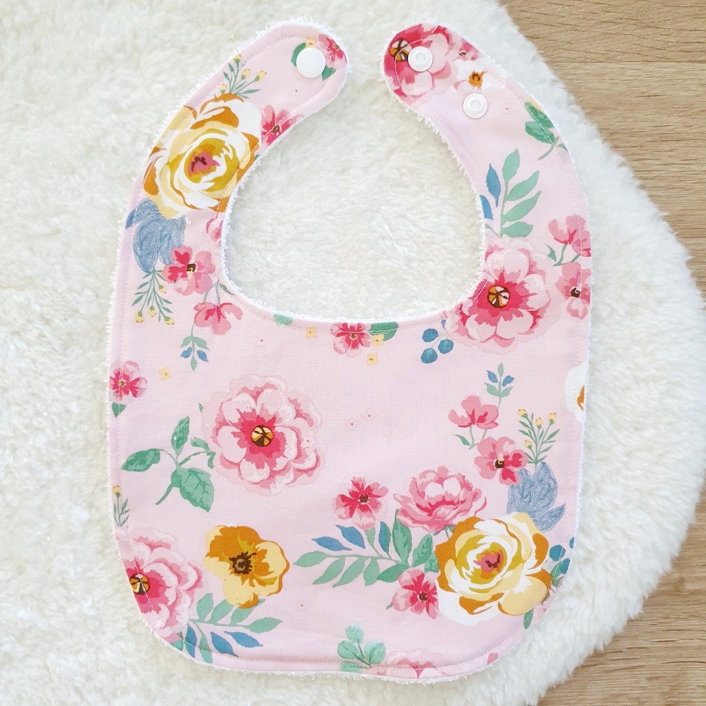 Bib, Handmade Baby Bib, Feeding Bib, Cotton / Bamboo, Ultra Absorbent