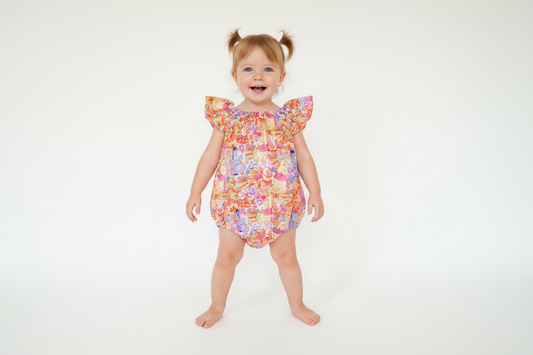 Baby Girl Playsuit, Size 0