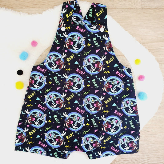 Overalls, Baby / Toddler Overalls, Short Leg Romper, Size 2