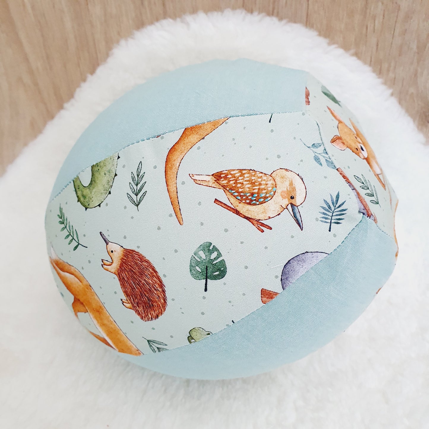 Balloon Ball Cover - Balloon Balls - Handmade Fabric Balloon Cover - Australian Animals