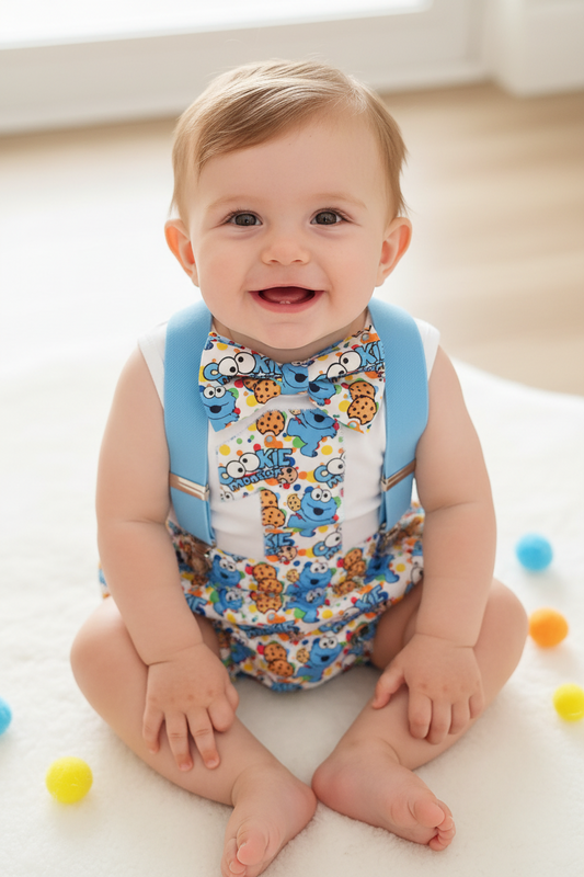 COOKIE Boys 1st Birthday Outfit, Size 0